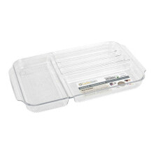Tray with Compartments Confortime polystyrene 30 x 17,7 x 2,6 cm (30 x 17 x 2,6 cm)