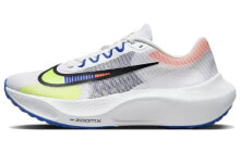 Nike Zoom Fly 5 Prm 减震防滑透气回弹 低帮 跑步鞋 白黄蓝 / Кроссовки Nike Zoom Fly 5 Prm DX1599-100