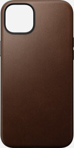 Nomad Nomad Modern Leather Case, brown - iPhone 15 Plus