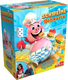 Развлекательные игры для детей Настольная игра Goliath Schweine Schwarte Поросенок обжора
