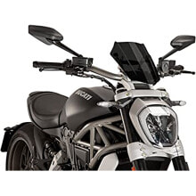 Запчасти и расходные материалы для мототехники PUIG Carenabris New Generation Adjustable Windshield Ducati X Diavel