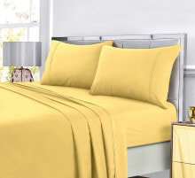 Tribeca Living super Soft Solid DP Easy-Care Extra Deep Pocket Twin XL Sheet Set