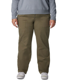 Columbia plus Size Holly Hideaway™ Mid-Rise Button-Fly Pants