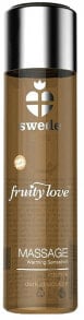 Massagegel Dunkle Schokolade - Swede Fruity Love Massage Warming Sensation Intense Dark Chocolate