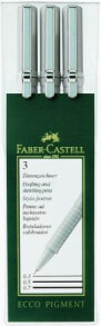 Faber-Castell Cienkopis Ecco Pigment 3 sztuki