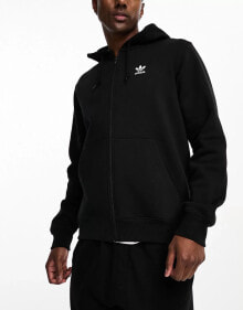 adidas Originals – Sweatshirt in Schwarz mit Kapuze