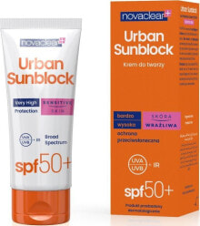 Средства для загара и защиты от солнца Diagnosis Urban Sunblock SPF50 Солнцезащитный крем для чувствительной кожи  40 мл