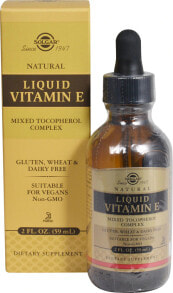 Витамин Е Solgar Vitamin E Liquid-- Витамин Е Жидкий--59 мл
