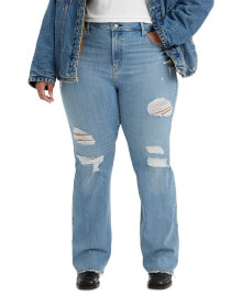 Levi's trendy Plus Size 725 High-Rise Bootcut Jeans