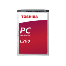 Внутренние жесткие диски (HDD) внутренний жесткий диск Toshiba L200 2.5" 1000 GB Serial ATA III HDWL110UZSVA