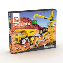 EUREKAKIDS Construction site building blocks 804 pieces