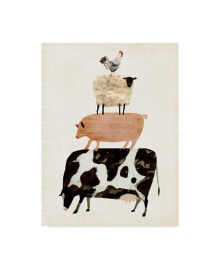 Trademark Global victoria Borges Barnyard Buds III Canvas Art - 37