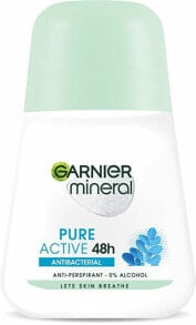 Garnier Pure Active Mineral Antiperspirant Roll-on Стойкий минеральный шариковый антиперспирант 50 мл