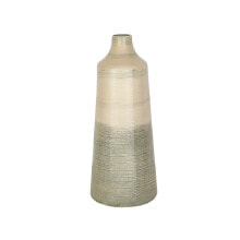 Vase Romimex Beige Grey Glass 17 x 42 x 17 cm