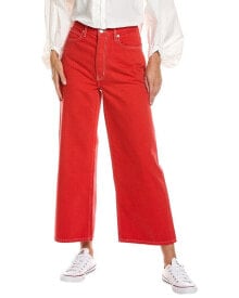 Купить женские джинсы Frame Denim: Frame Denim Lunar New Year 1978 Goji Berry Crop Wide Leg Jean Women's