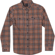 Мужские повседневные рубашки rVCA Panhandle Flannel Long Sleeve Shirt