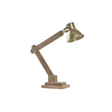 Desk lamp DKD Home Decor Golden Brown 220 V 50 W (50 x 15 x 65 cm)