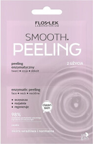 Enzympeeling für Gesicht, Hals, Dekolleté - Floslek Smooth Peeling