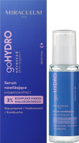 Hochkonzentriertes und feuchtigkeitsspendendes Gesichtsserum - Miraculum goHYDRO Advanced Skin-Expert Serum