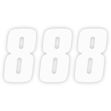 FACTORY EFFEX FX Factory 4´´ #8 08-90018 Number Stickers