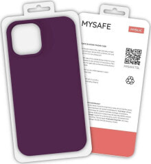 Mysafe MYSAFE ETUI SILIKONOWE SAMSUNG GALAXY M51 ŚLIWKA PUDEŁKO