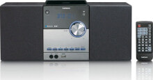 Lenco kompakte Stereoanlage MC-150 mit DAB+, FM Radio, CD/MP3-Player, Bluetooth und USB, Fernbedienung, 2 x 10W schwarz