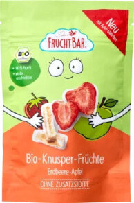 Kindersnack Knusper-Früchte Erdbeere & Apfel, ab 3 Jahren, 15 g