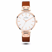 Женские наручные часы Женские наручные часы с коричневым кожаным ремешком Mockberg MO109 ( 34 mm)