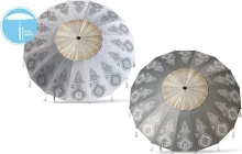 Beach parasol Ø 240 cm SPF50+ Oriental
