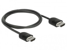 DeLOCK 84963 HDMI кабель 1 m HDMI Тип A (Стандарт) Черный