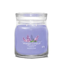 Освежители воздуха и ароматы для дома aromatic candle Signature glass medium Lilac Blossoms 368 g
