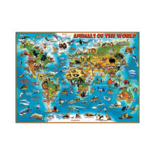 Puzzle Tiere aus aller Welt 300 XXL