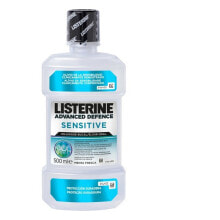 Ополаскиватели и средства для ухода за полостью рта Listerine Advanced Defence Sensitive Mouthwash Освежающий ополаскиватель с ароматом мяты для снижения чувствительности зубов  500 мл
