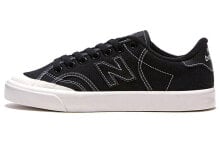 New Balance NB Pro Court 轻便 低帮 板鞋 男女同款 黑 / Кроссовки New Balance NB Pro Court Casual Shoes Sneakers