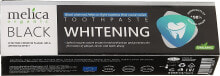 Aufhellende Zahnpasta mit Aktivkohle - Melica Organic Toothpaste Whitening Black