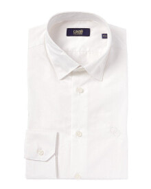 Белые мужские рубашки Cavalli Class
