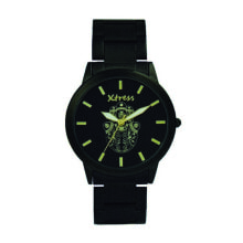 Мужские наручные часы с ремешком Мужские наручные часы с черным силиконовым ремешком XTRESS XNA1034-43 ( 40 mm)