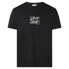 CALVIN KLEIN Matte Front Logo Short Sleeve T-Shirt