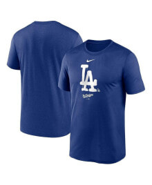 Nike men's Royal Los Angeles Dodgers City Connect Logo T-shirt