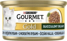 Купить влажные корма для кошек Gourmet: Gourmet Gourmet Gold Karma dla kotów Succulent Delights z rybami oceanicznymi 85 g