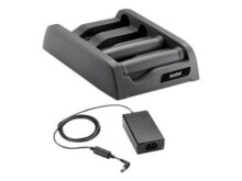 Зарядные устройства для смартфонов zebra SAC4000-411CES зарядное устройство для мобильных устройств Для помещений Черный