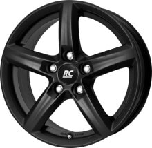 Колесный диск литой RC-Design RC24 schwarz-matt lackiert 7x16 ET48 - LK5/112 ML57.1