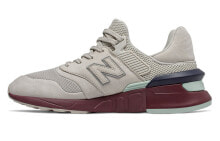 New Balance NB 997S 低帮 跑步鞋 男女同款 酒红 D宽 / Кроссовки New Balance NB MS997HG