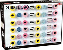 Детские развивающие пазлы Tactic Puzzle 500 Liquorice allsorts in a row