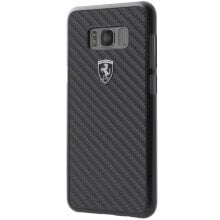 Купить чехлы для смартфонов Ferrari: Ferrari Hardcase do Samsung Galaxy S8+ czarny (FEHCAHCS8LBK)