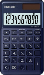 Casio SL-1000SC-NY калькулятор Карман Базовый Синий