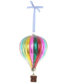 Cody Foster & Co. Hot Air Balloon Ornament Multicolor