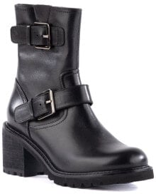 Купить черные женские высокие ботинки Seychelles: Seychelles Run Free Leather Boot Women's