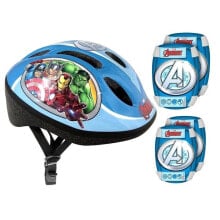 Шлем велосипедный и комплект защиты STAMP