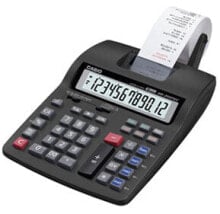 Школьные калькуляторы Casio HR-200TEC калькулятор Настольный Печатающий Черный